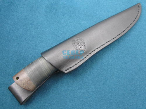 Нож "Бекас" кожа, 95х18 /Златоуст фото 3