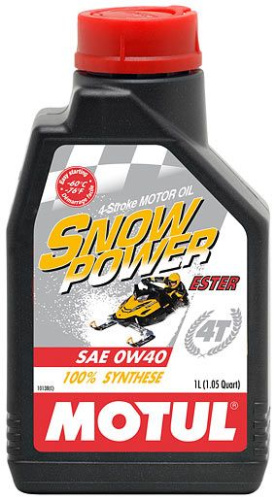 Масло MOTUL Snowpower 4T 0W-40 (синтетика) 1л.