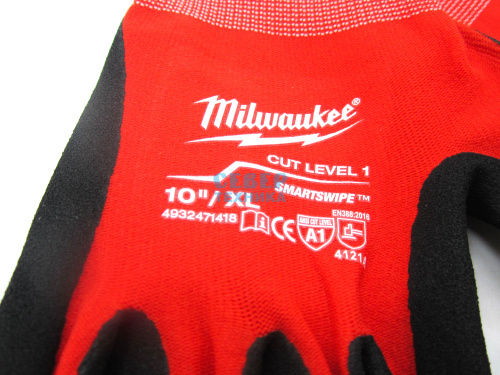 Перчатки защитные Milwaukee p-р 10 фото 4