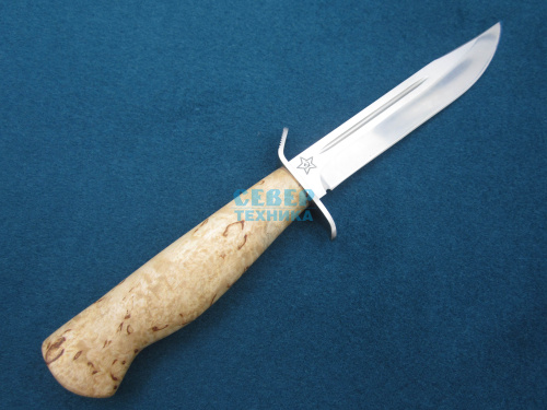Нож "Штрафбат" карельская береза, 95х18 /Златоуст фото 2