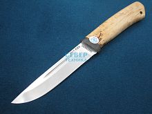 Нож "Бекас" карельская береза, 95х18 /Златоуст